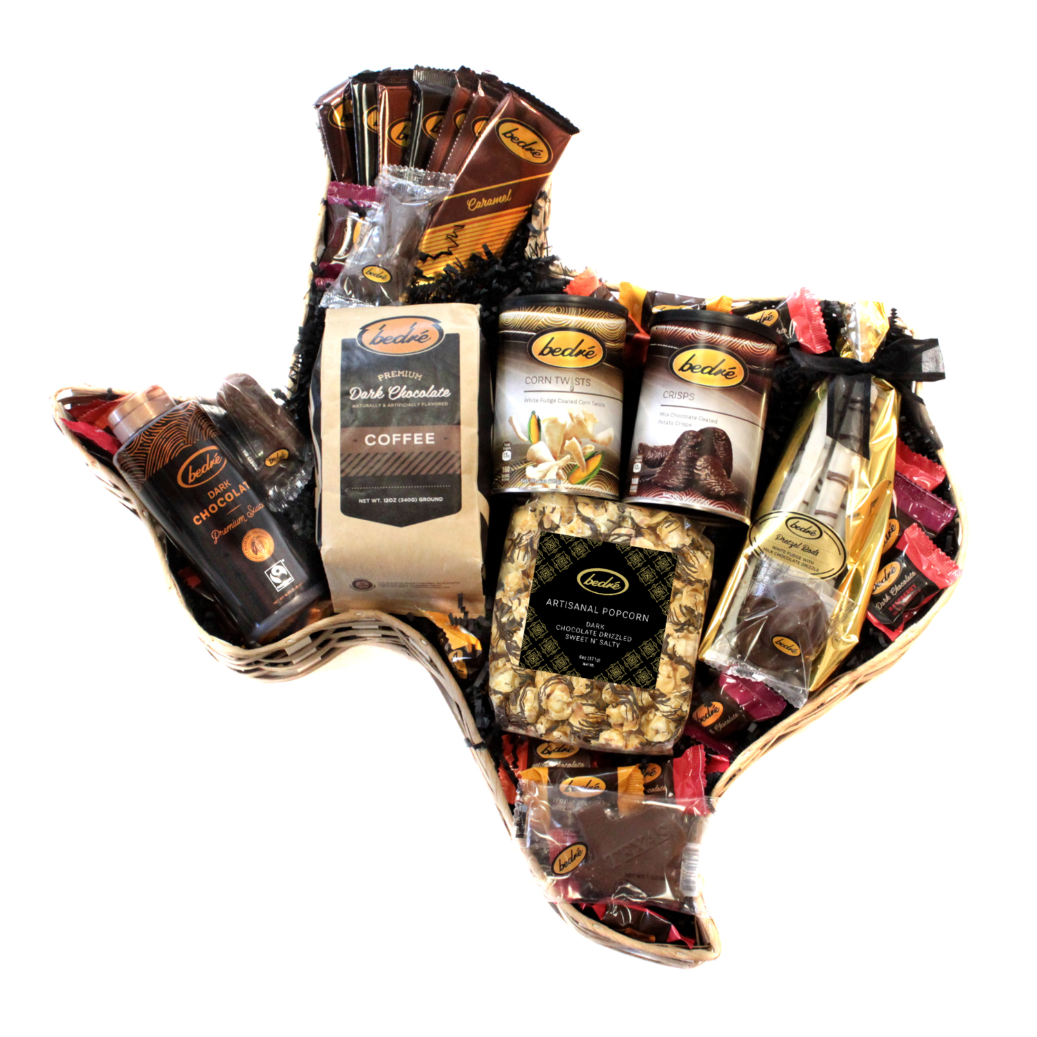 Texas Gift Basket - Bedré Fine Chocolate