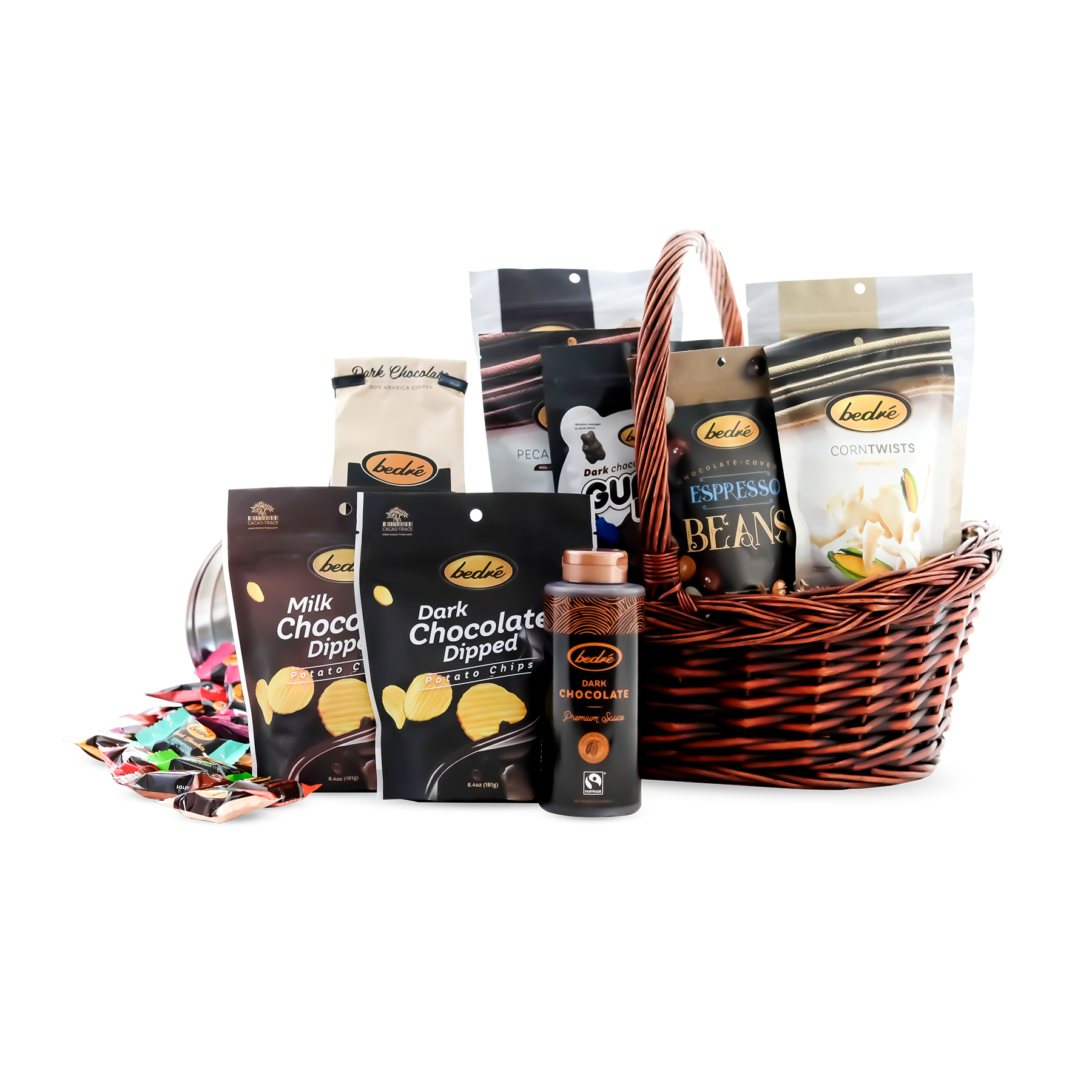 Gourmet Gift Baskets Premium Chocolate Basket